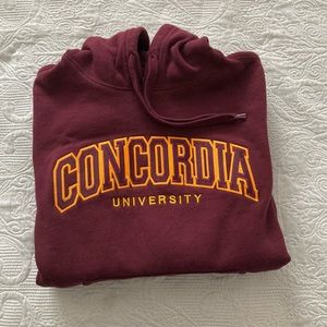 Concordia University sweater